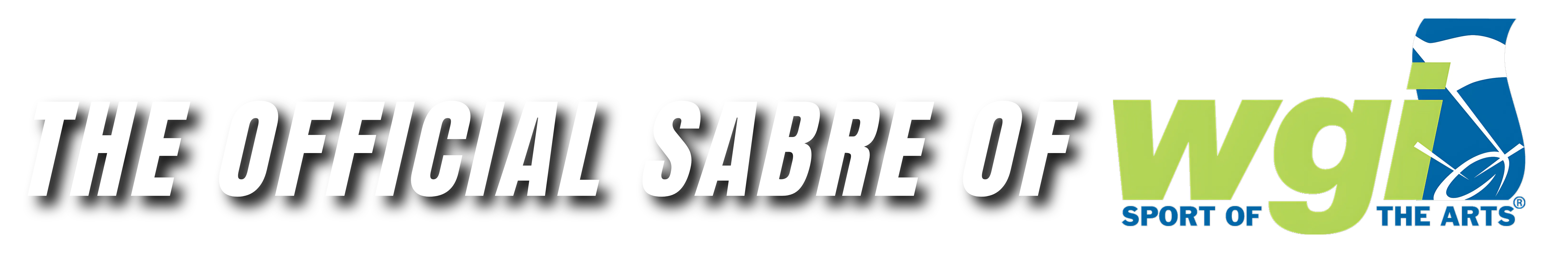 WGI - Official Sabre of Winter Guard International